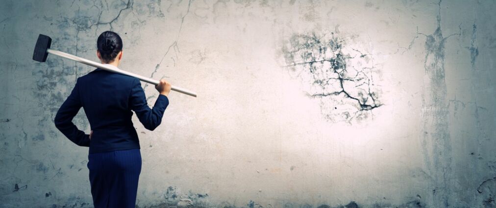 Betonwand