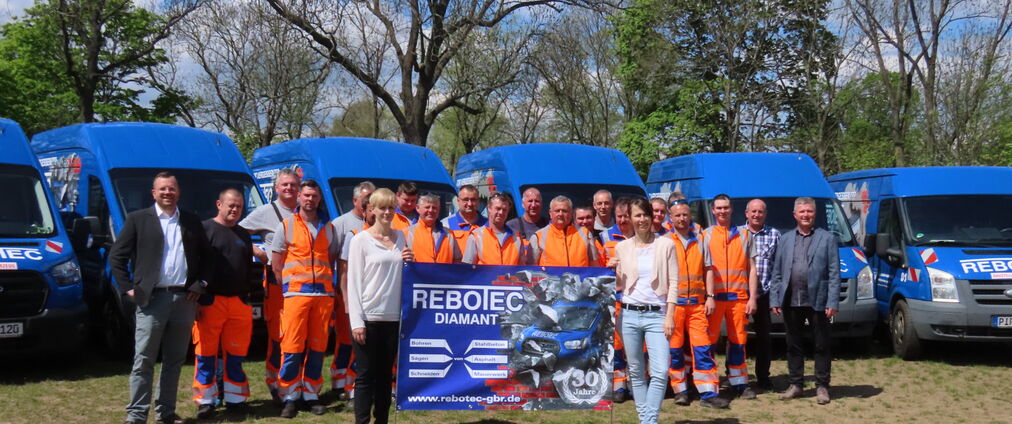 Die Mitarbeiter der Rebotec GmbH